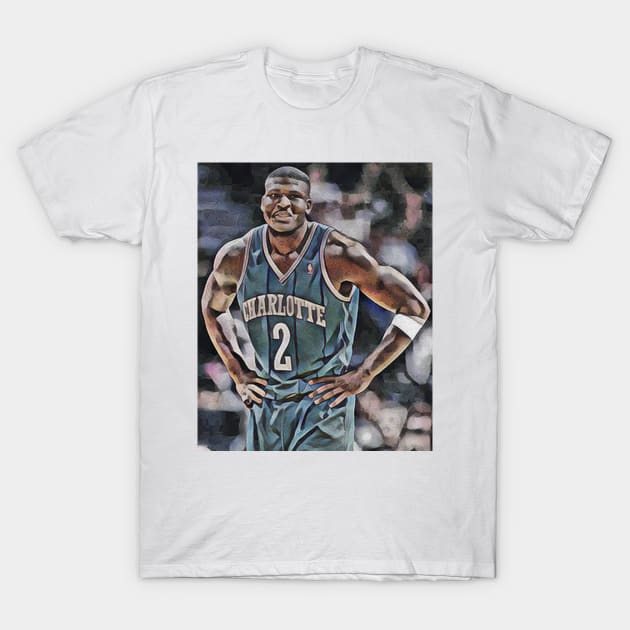 larry johnson T-Shirt by sepuloh